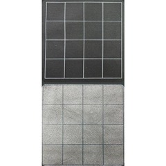 Megamat: 1in Reversible Black-Grey Squares (34.5in x 48in Playing Surface)